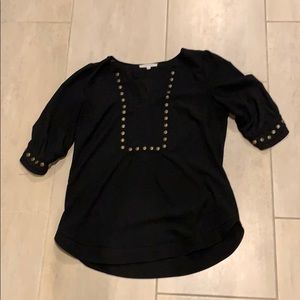 Black 41 hawthorn top with rivots